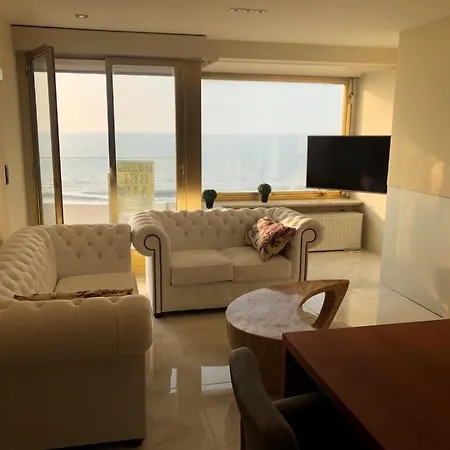 Seaview Apartment 4P - Romantica Al Mare - Oostende Aan Zee - Luxe - Direct Aan Het Strand 오스텐드